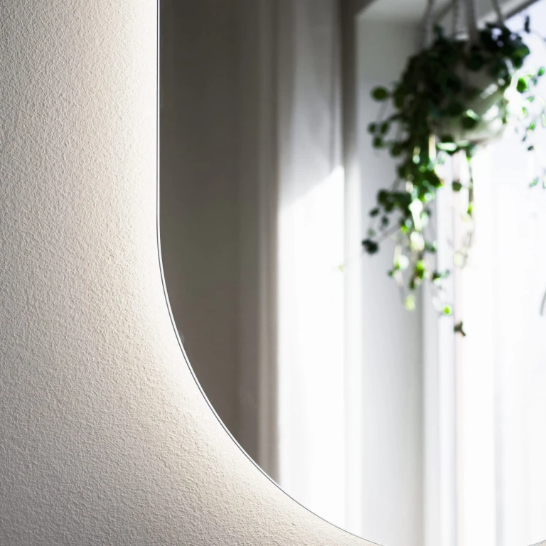 Lustro owalne CASSINI SIMPLE LED - podświetlane
