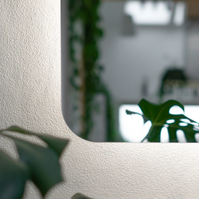 Lustro prostokątne ORTO SIMPLE LED - podświetlane, pionowe