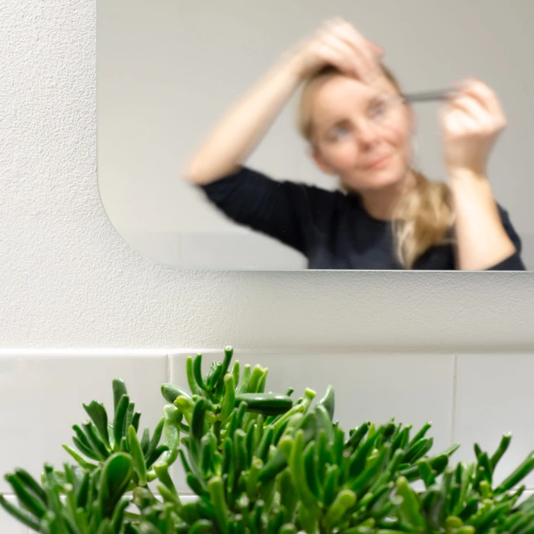 Lustro prostokątne ORTO SIMPLE LED - podświetlane, pionowe